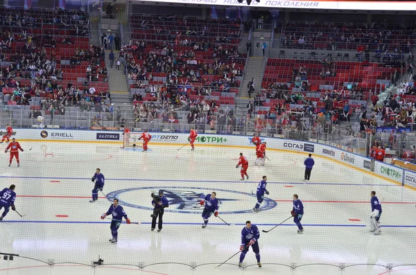 Hokej na lodzie w Soczi, Rosja 2015 — Zdjęcie stockowe