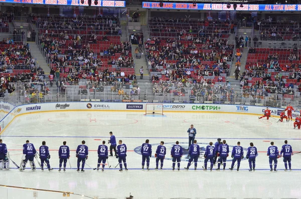 Buz hokeyi oyun, Sochi, Rusya 2015 — Stok fotoğraf