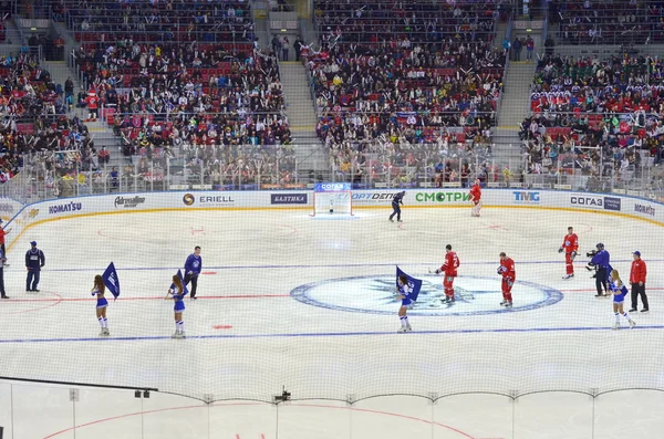 Juego de hockey sobre hielo en Sochi, Rusia 2015 —  Fotos de Stock