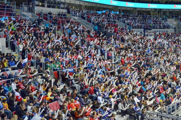 Partita di hockey su ghiaccio a Sochi, Russia 2015 — Foto Stock