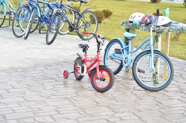 Ciudad bicicleta — Foto de Stock