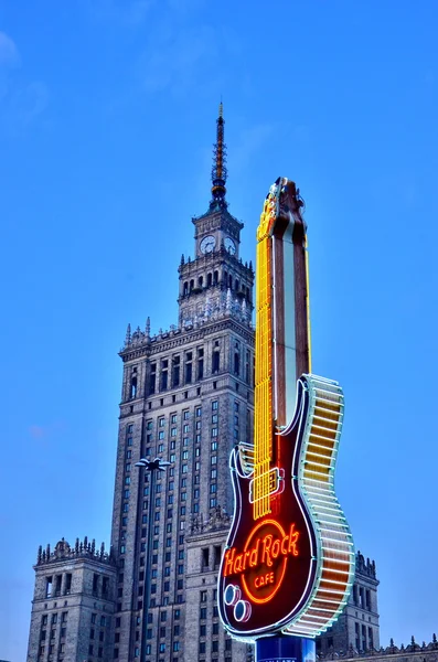 Logo del caffè hard rock Immagine Stock