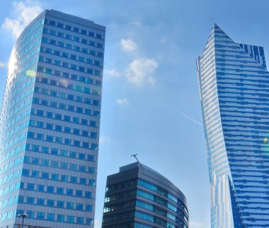 soyut modern binanın arka plan