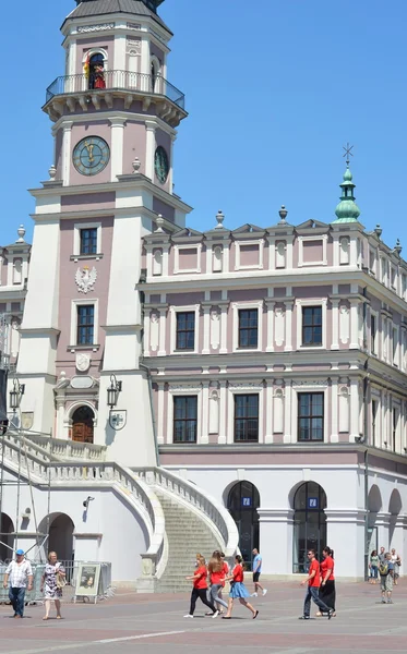 Stadshus exteriör byggnad — Stockfoto