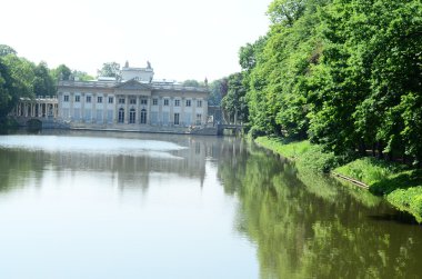 Lazienki Park, Varşova. Polonya