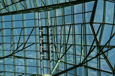 Cam çatı arka plan