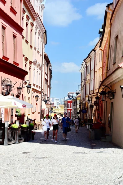 Oude stad in Lublin, Polen — Stockfoto