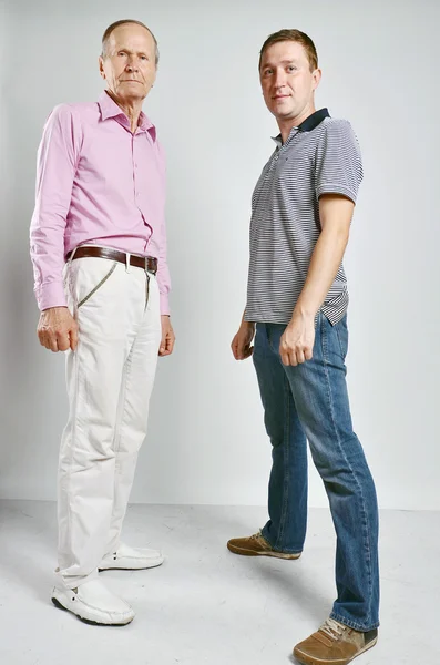 Father and son portrait — Stock Photo, Image