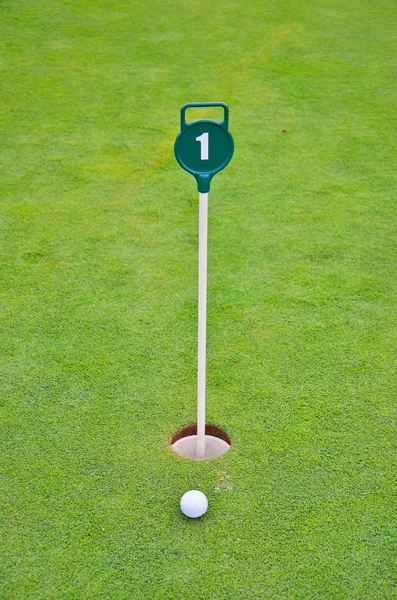 Mini campo de golf — Foto de Stock