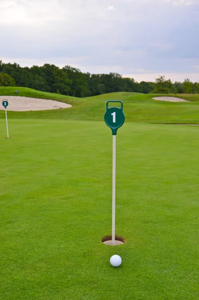 Mini campo de golfe — Fotografia de Stock