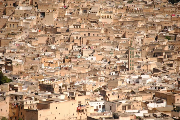 Medina Fes，摩洛哥的视图 — 图库照片