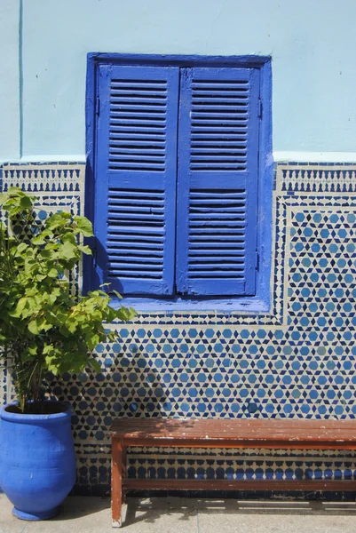 Binnenplaats van de synagoge van marrakesh, Marokko — Stockfoto