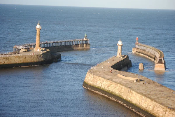 Whitby, Yorkshire güzel sahil köyü