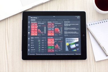 iPad app bloomberg ile geçerli