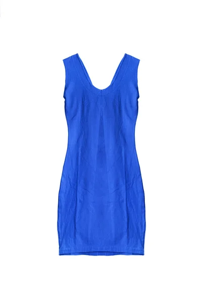 Vestido azul aislado — Foto de Stock