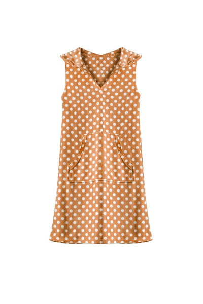 Флисовое платье изолировано
