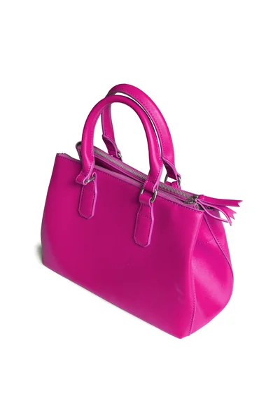 Bolsa rosa aislada —  Fotos de Stock