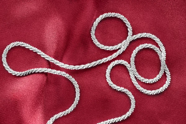 Řetěz na hedvábí — Stock fotografie
