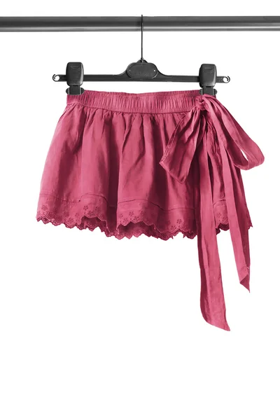 Skirt on clothes rack — Stock Photo, Image
