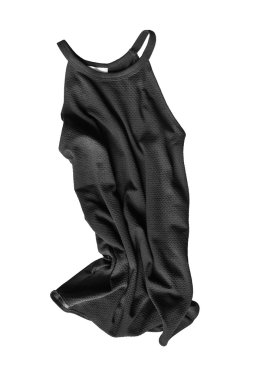 Buruşuk elbise izole