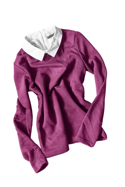 Crumpled pullover isolated — Stock Photo, Image