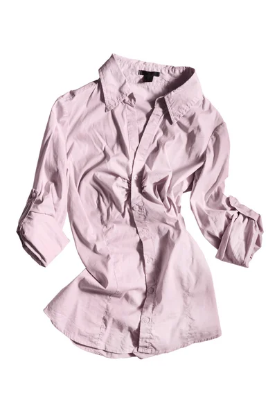 Pink blouse isolated — Stock Photo, Image
