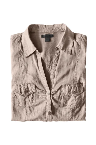 고립 된 접힌된 셔츠 — 스톡 사진