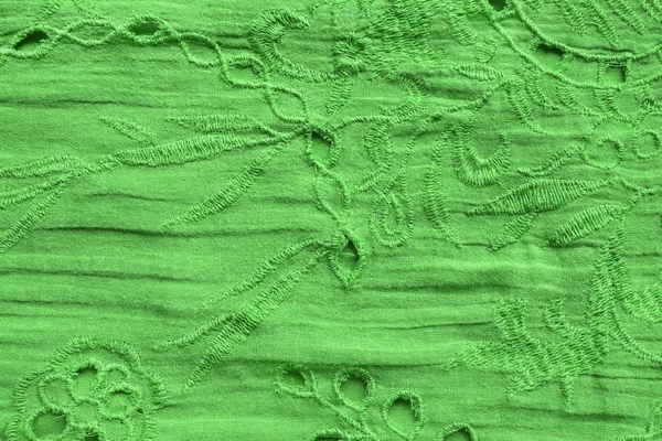 Yeşil işlemeli renkli — Stok fotoğraf