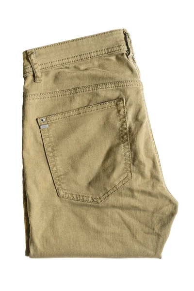 Pantalones plegados aislados — Foto de Stock