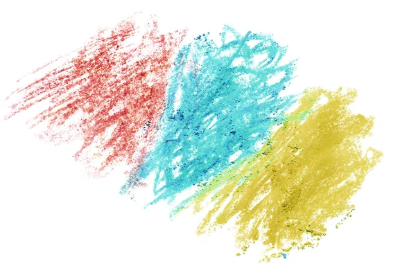 Colorful crayon drawing — Stock Photo, Image