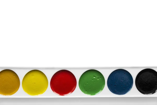 Palette of paints — Stock Photo, Image