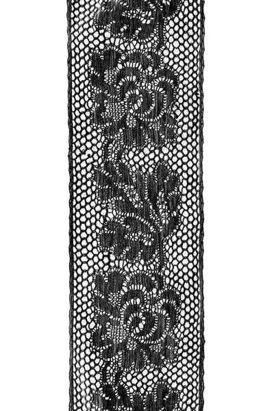 Black vintage lace — Stock Photo, Image