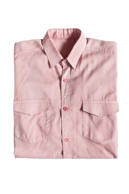 Katlanmış gömlek izole