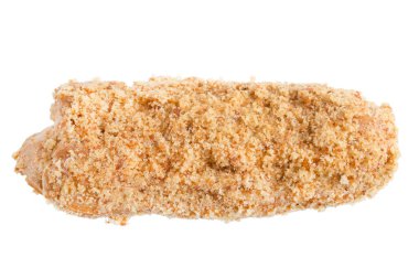 Beyaz üzerine izole edilmiş tatlı pasta.