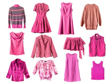 pembe elbiseler