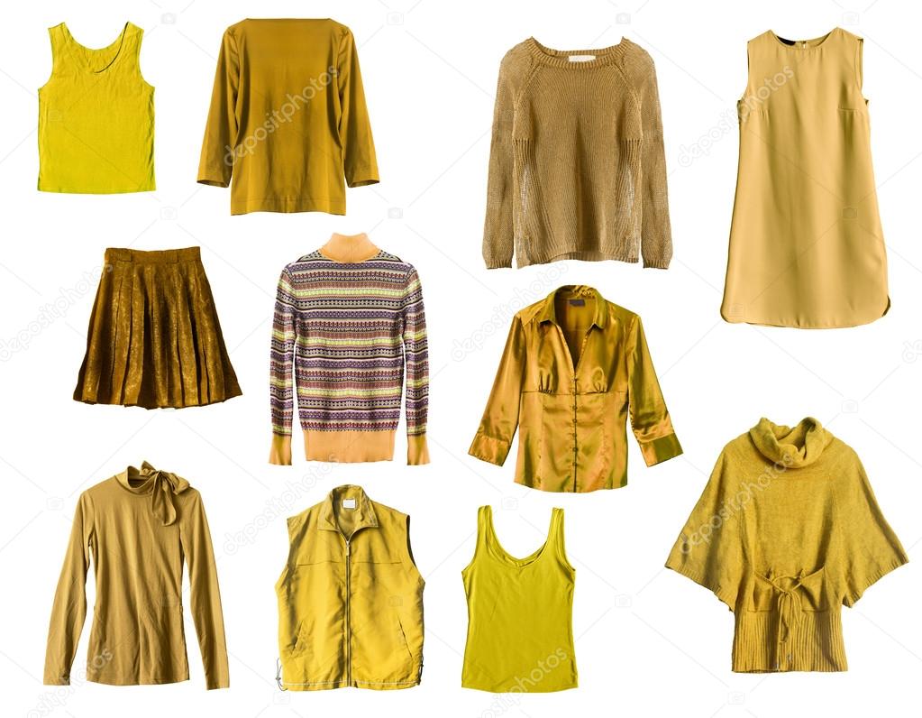 Yellow clothes