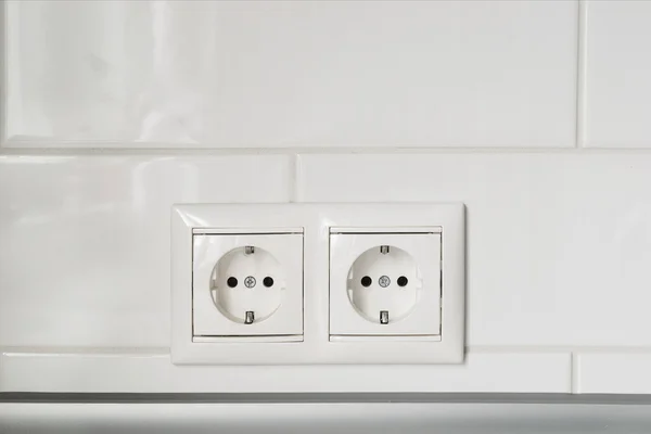 Double socket — Stock Photo, Image