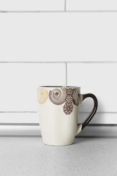 Taza beige —  Fotos de Stock