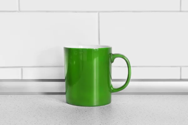 Tazza verde — Foto Stock