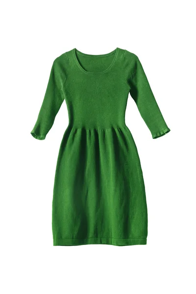 Зеленое платье — стоковое фото
