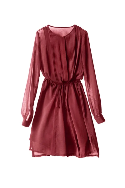 Czerwona sukienka — Zdjęcie stockowe