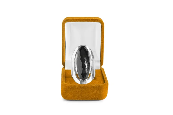 Anello in scatola — Foto Stock