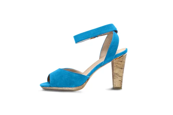 Blue shoe — Stock Photo, Image