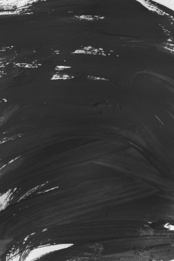 Siyah fırça darbeleri