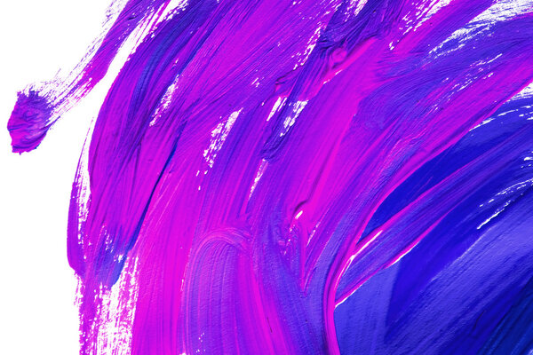 Абстрактные мазки кистью