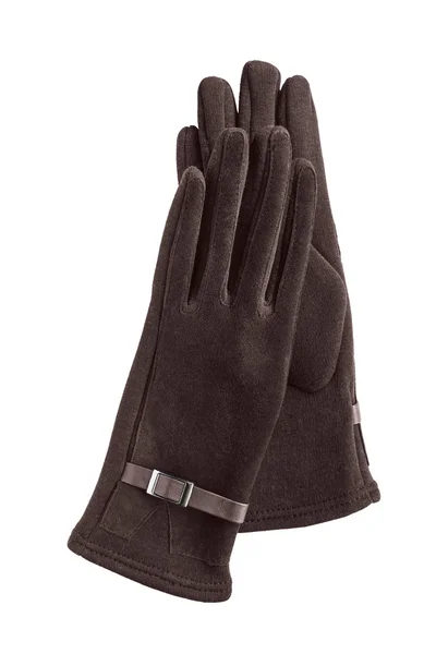 Handschuhe auf weiß — Stockfoto