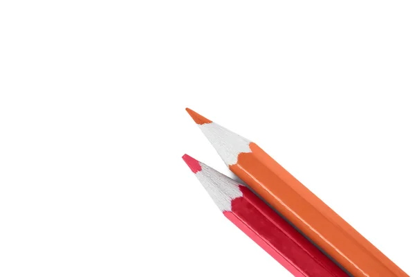 白の鉛筆 — ストック写真
