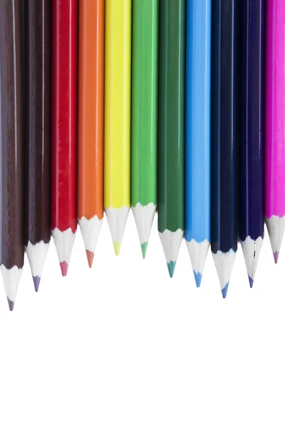Grupp av pennor — Stockfoto