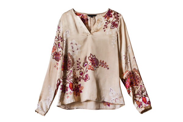 Блузка на белом
