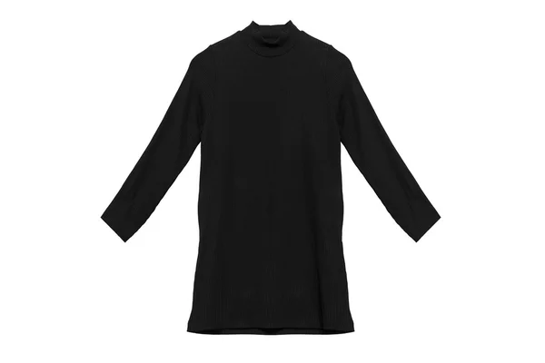 Black pullover isolated — Stock Photo, Image